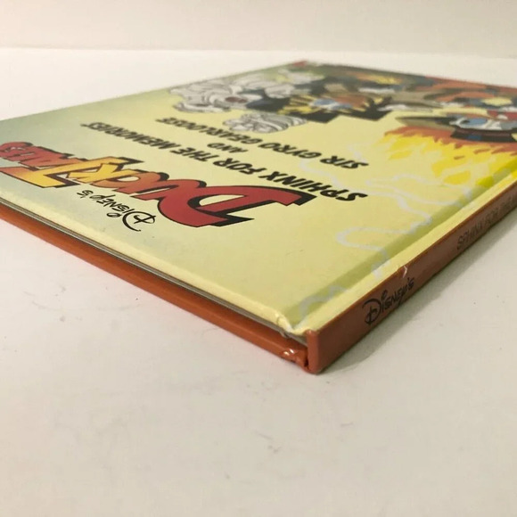 1989 Disney  DuckTales Sphinx For Memories and Sir Gyro GearLoose Hardcover - Picture 7 of 16